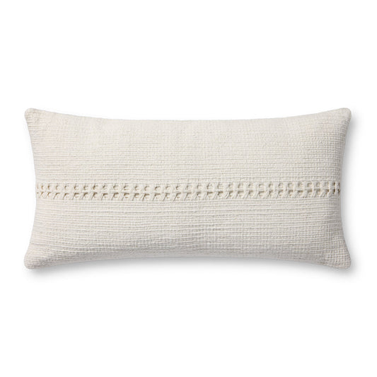 12" x 27" White Down Pillow