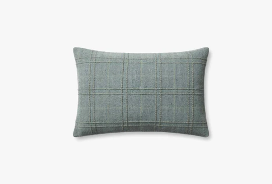 13" x 21" Magnolia Blue Down Pillow
