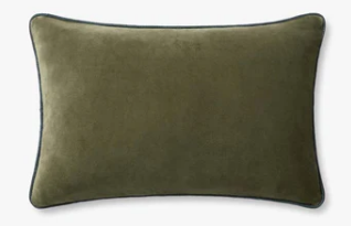 16" x 26" Green Pillow