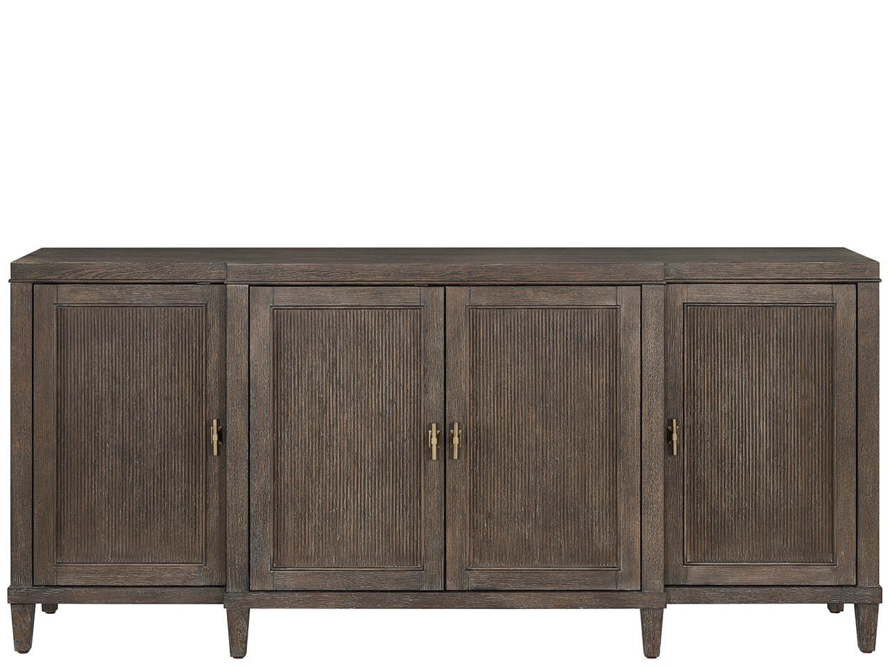 78" x 19" x 36" Cocoa Credenza
