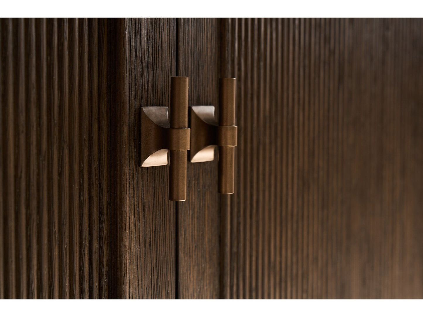 78" x 19" x 36" Cocoa Credenza